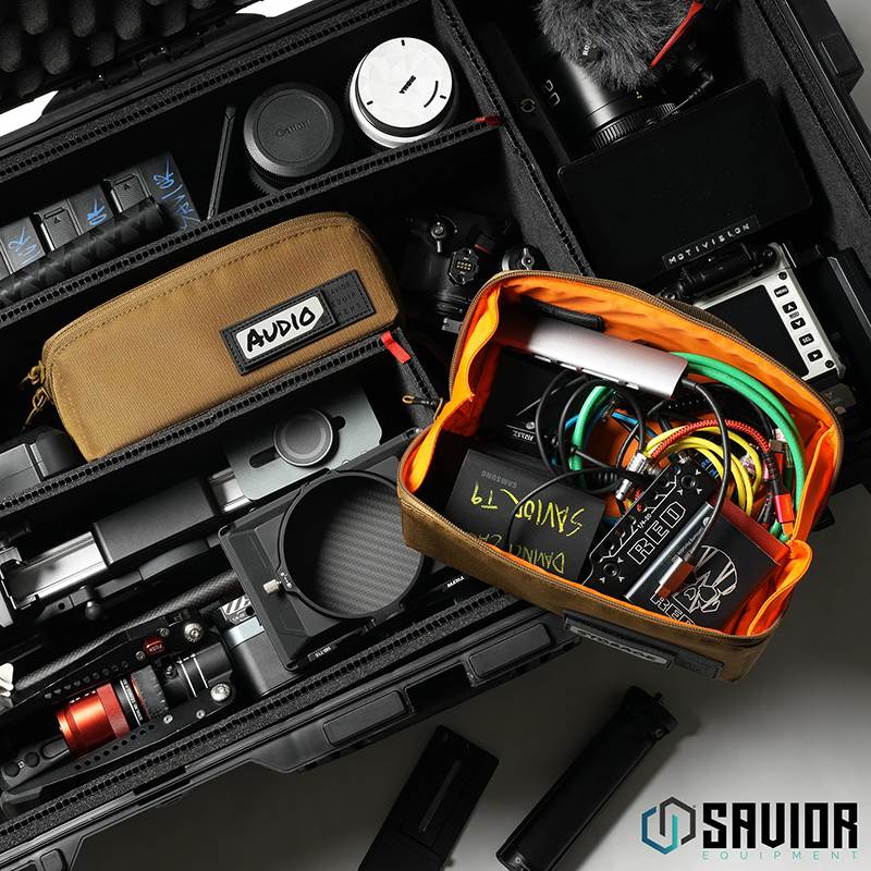 Väska Savior Equipment Utility Pouch Brun/Orange