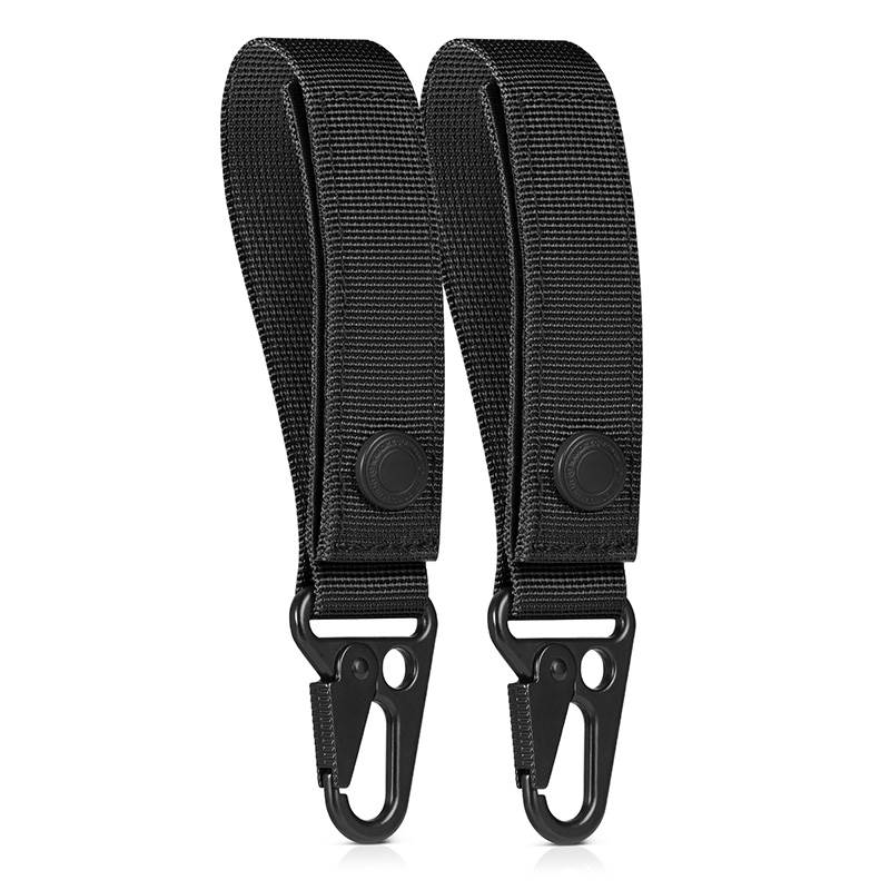 Karbinhake Savior Equipment Strap with Carabiner Svart