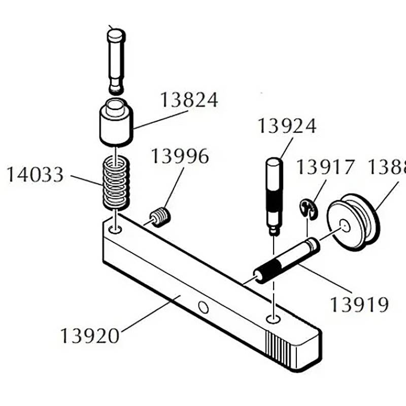 Tändhattsslide Dillon 550, stor tändhatt