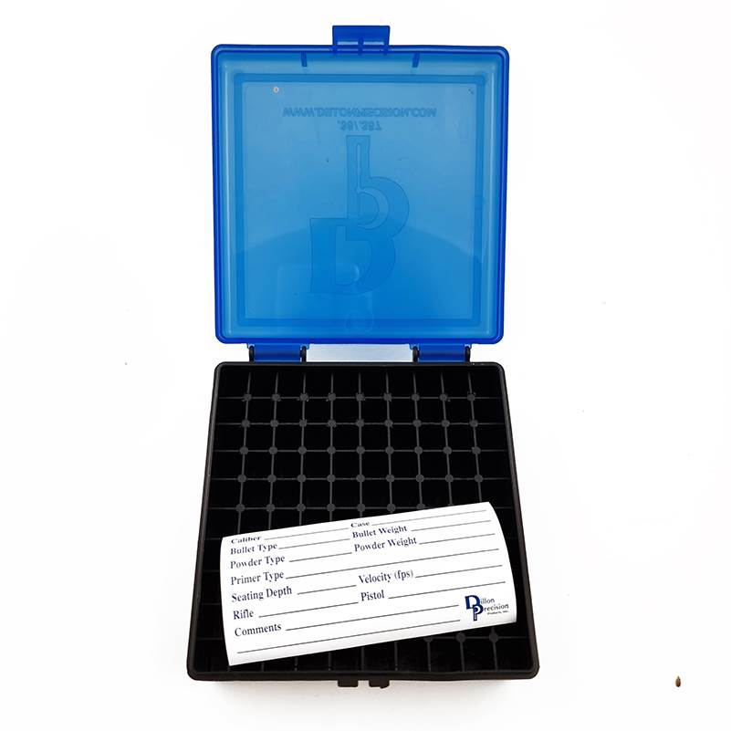 Patronask Dillon, ny design, .38-357M för 100 st