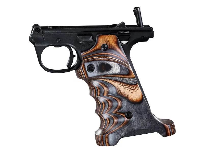 Kolv Volquartsen, för Ruger MKIV 22/45, Laminerad, Brun/Grå