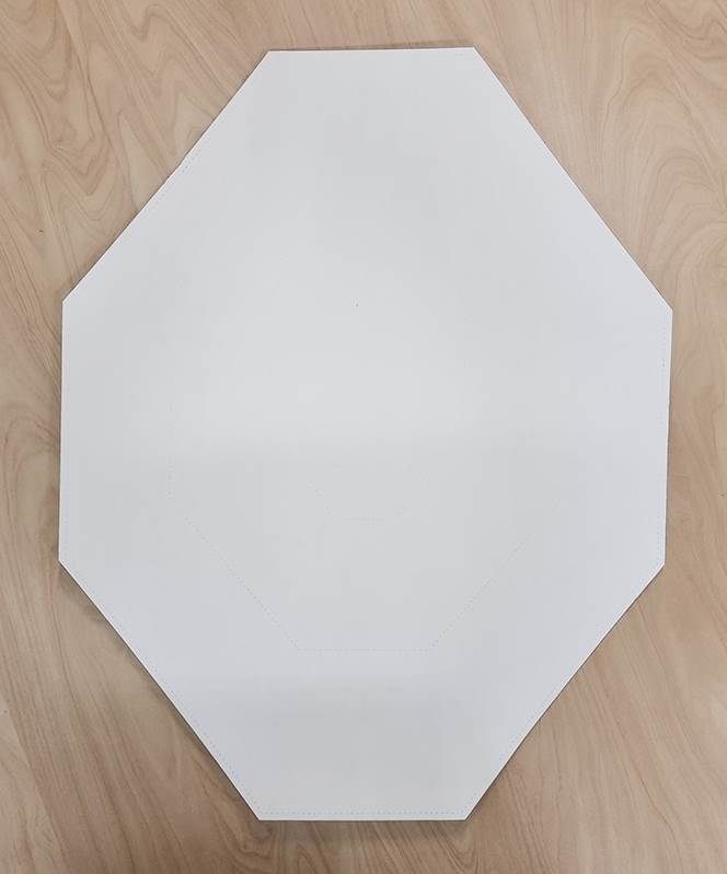 Pistoltavla IPSC Classic 46x58 cm, (vaxad)