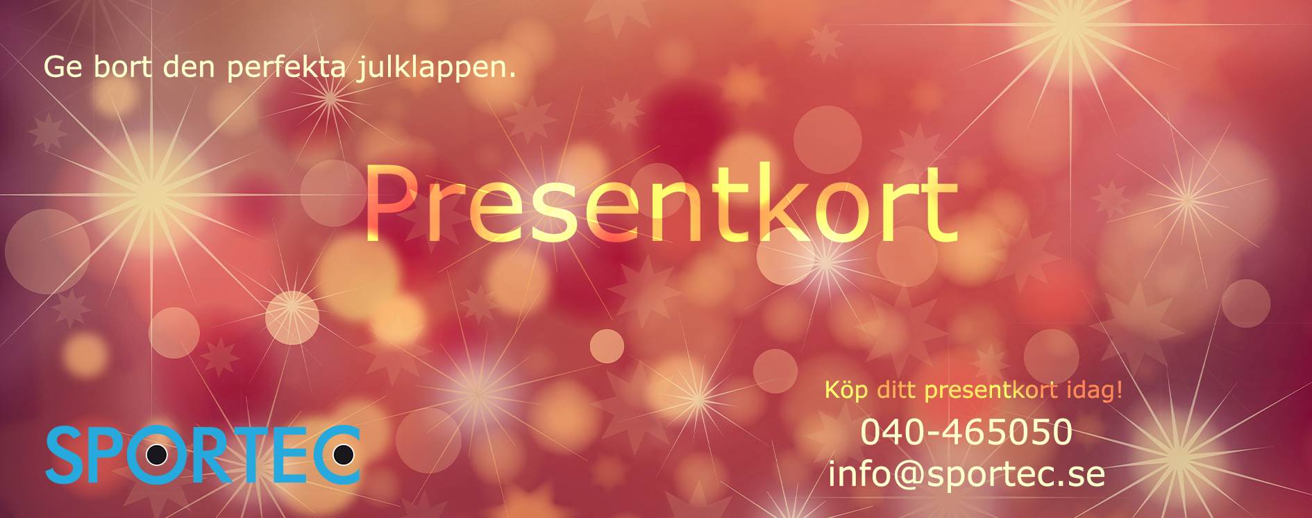 Presentkort - Jul 2023