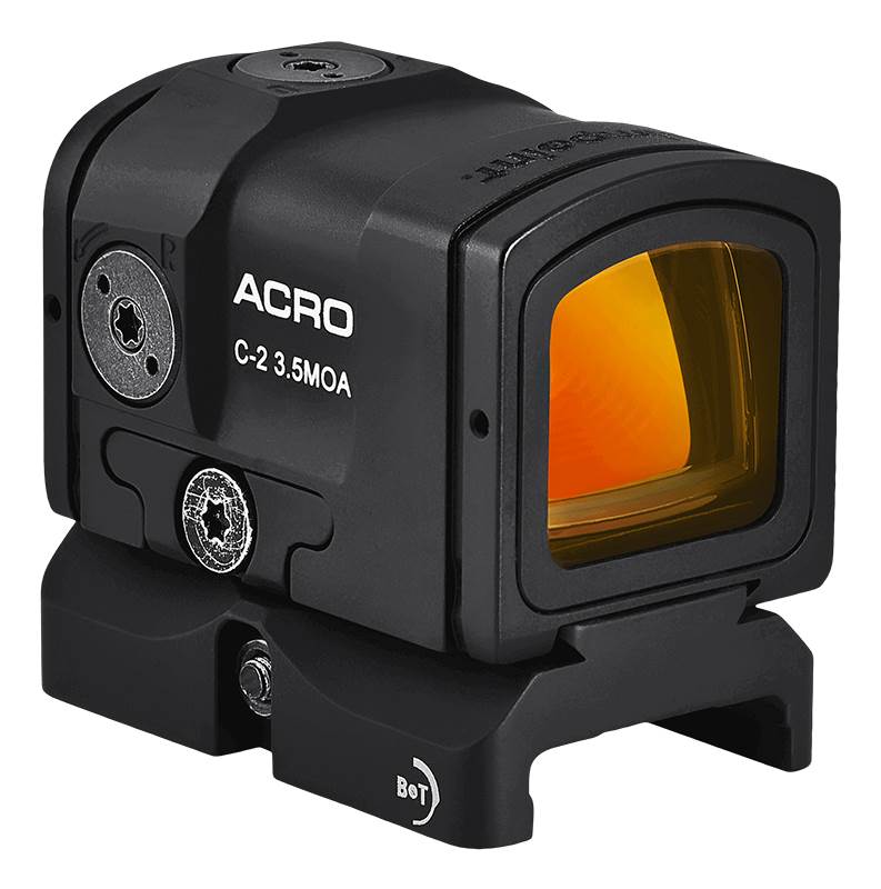 Rödpunktsikte Aimpoint ACRO C2 3.5 MOA, med fäste