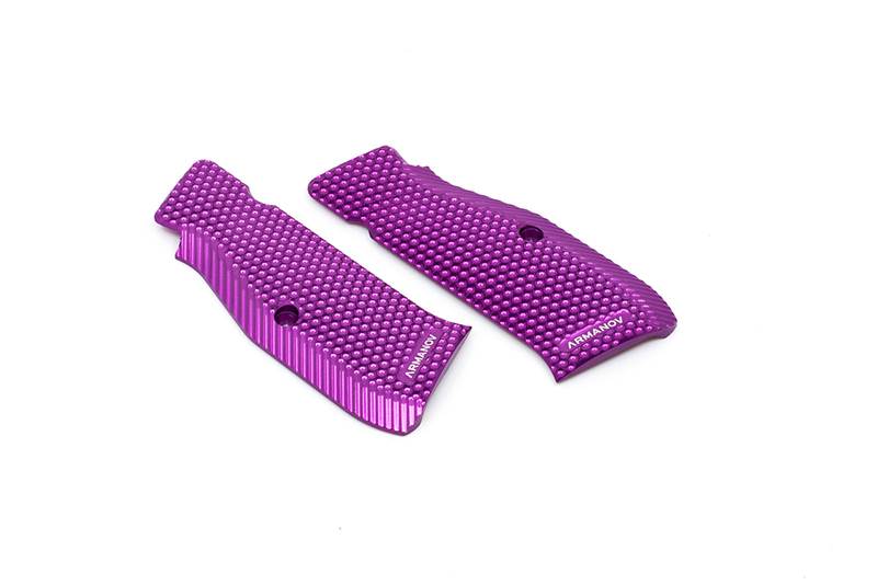 Kolv Armanov SpidErgo Gen2 Purple Medium för CZ 75 Long