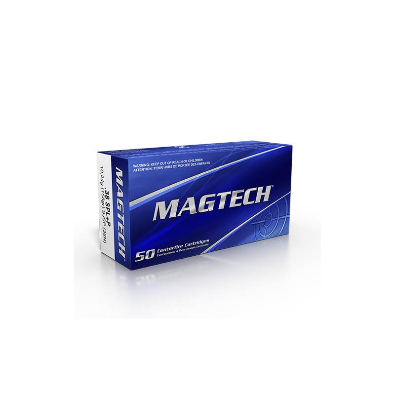 Patron Magtech .38 Spl+P 158 grs SJSP ask 50 st