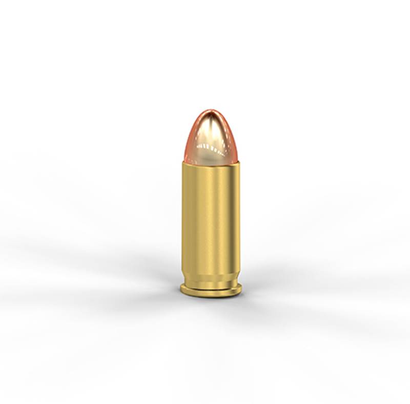 Patron Magtech .38 Super +P 130 grs FMJ, ask med 50 patroner