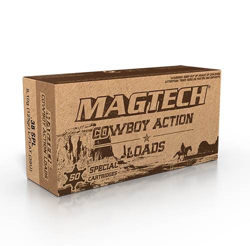 Patron Magtech .38 Spl 125 grs LFN Cowboy, ask 50 st