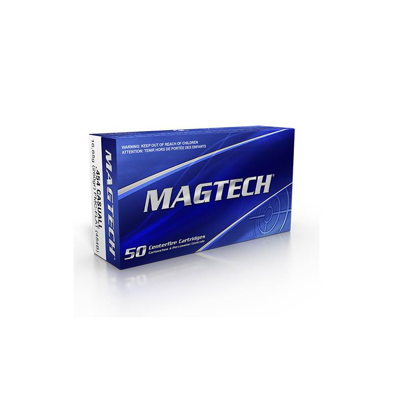 Patron Magtech .454 Casull 260 grs FMJ Flat, låda 1 000 st