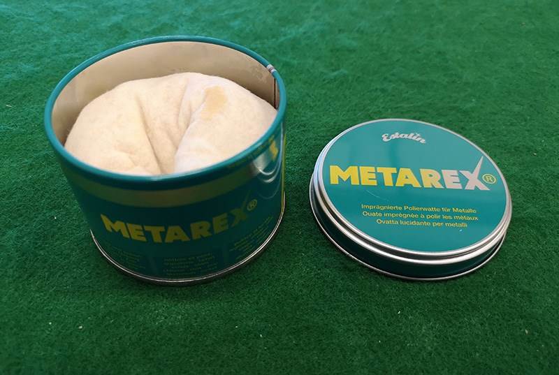 Putsduk, Metarex. För metall.