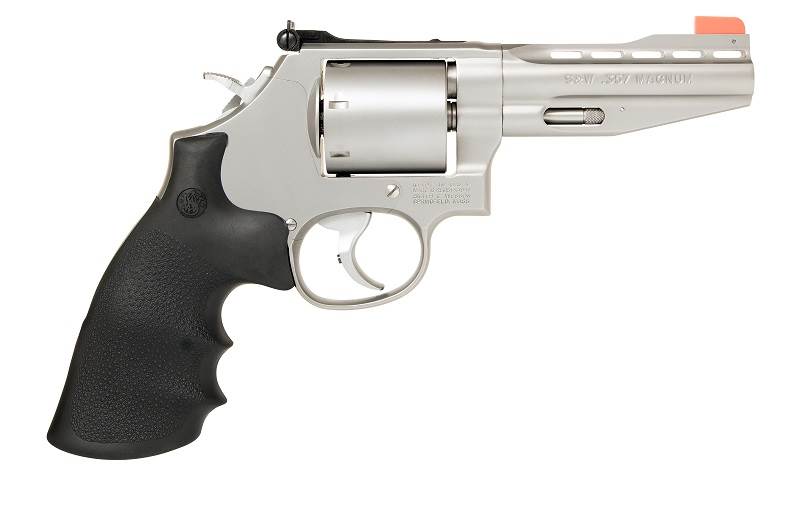 "Revolver Smith & Wesson 686 Matte Silver, 4"", .38 Spl +P"