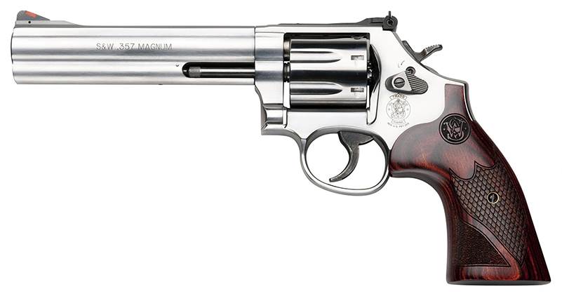 "Revolver Smith & Wesson 686 Deluxe 6"", .357 Mag, 7 skott"