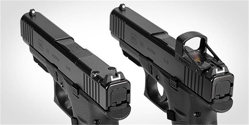 Pistol Glock 48 R MOS FS Combo Shield 9x19