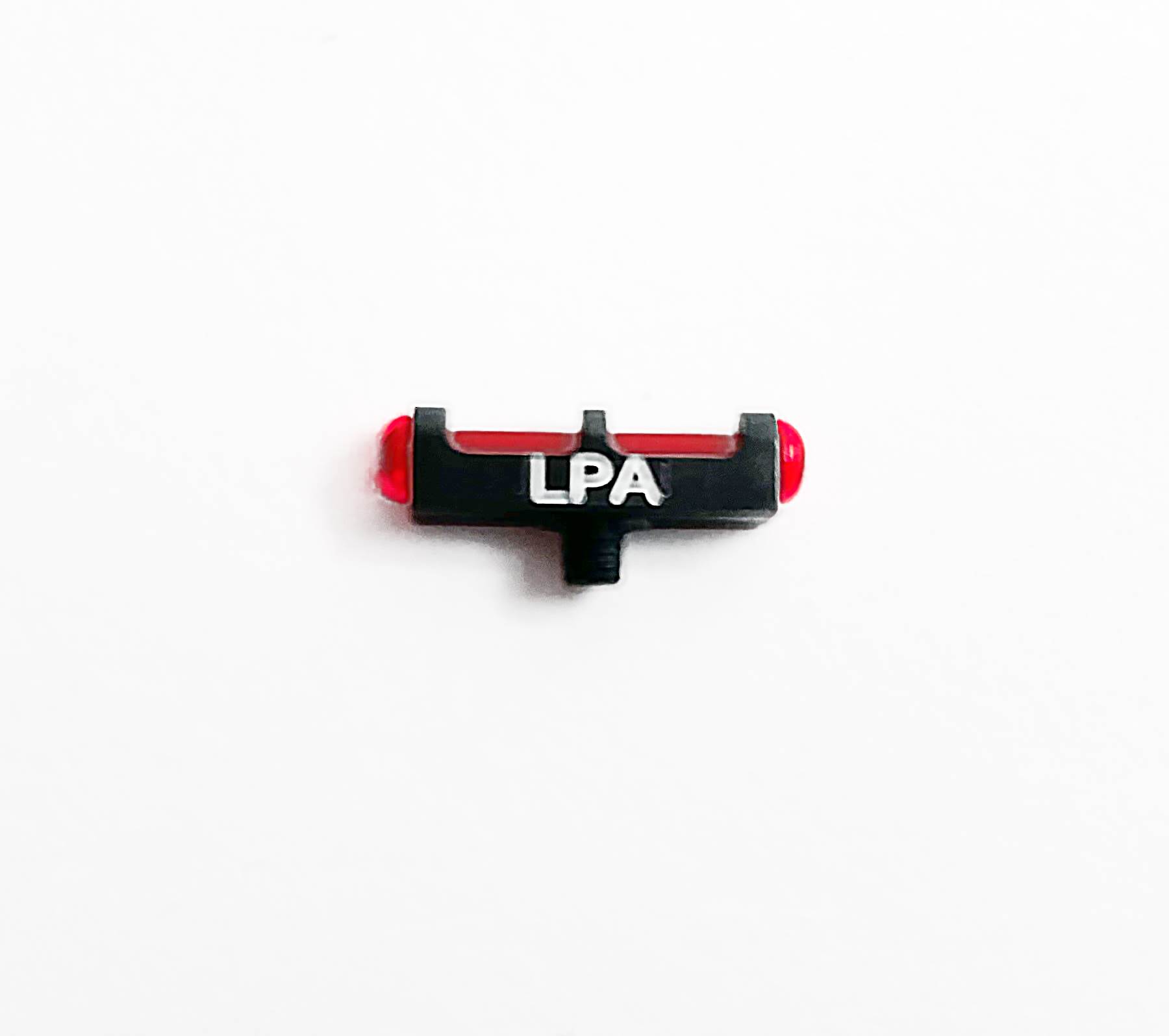 Korn LPA för hagelvapen, fiber 2 mm rött, 3/3,8 mm