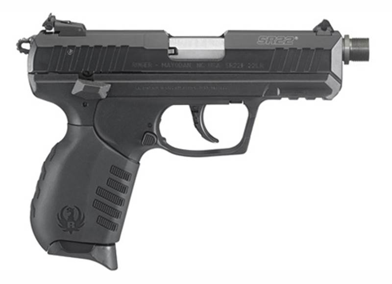 Ruger SR22 .22 gängad pipa
