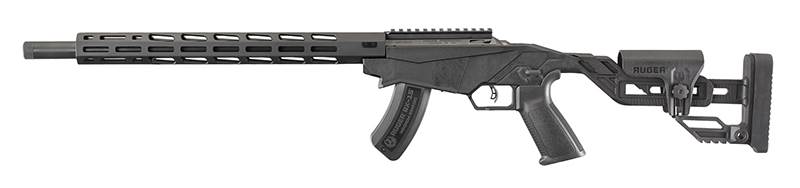 Gevär .17 HMR Ruger Precision Rifle från vänster