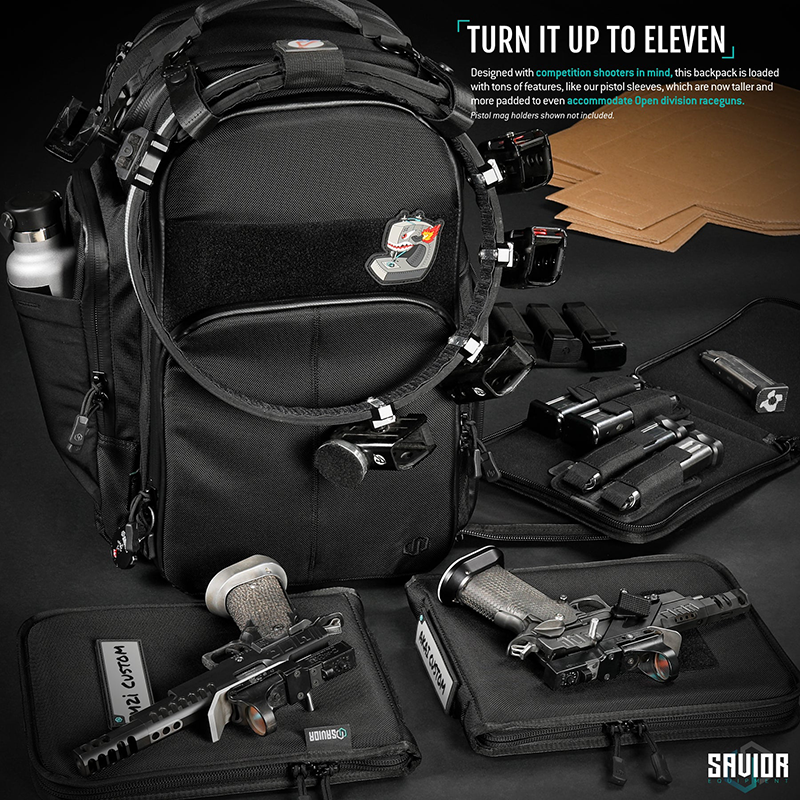 Ryggsäck Savior Equipment Pro SEMA Competition Backpack Svart – Sportec