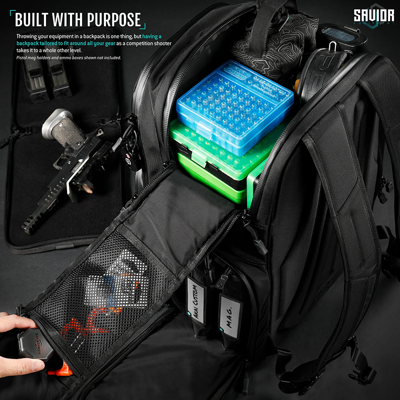 Ryggsäck Savior Equipment Pro SEMA Competition Backpack Svart – Sportec