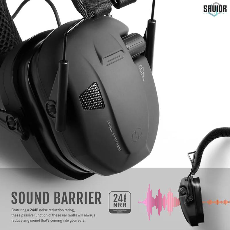 Hörselskydd Savior Equipment APOLLO Electronic Ear Protection