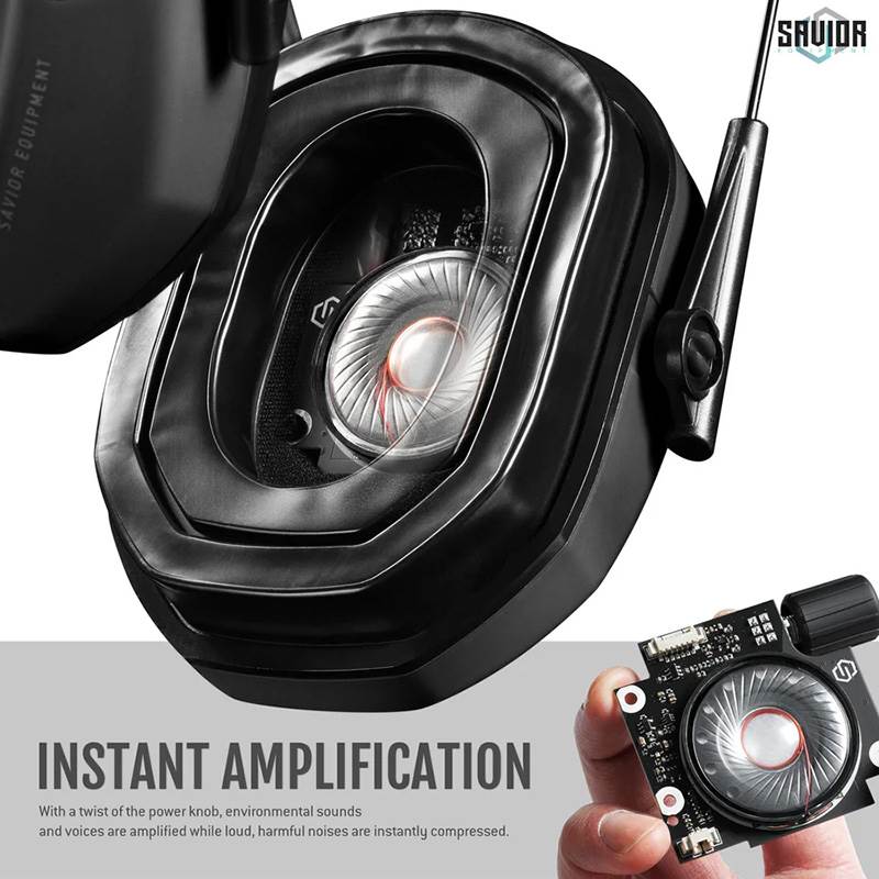 Hörselskydd Savior Equipment APOLLO Electronic Ear Protection