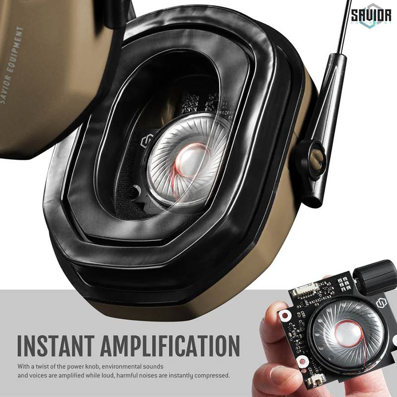Hörselskydd Savior Equipment APOLLO Electronic Ear Protection