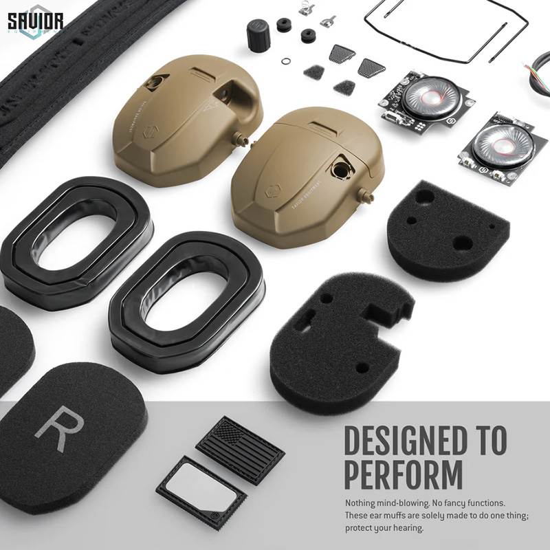 Hörselskydd Savior Equipment APOLLO Electronic Ear Protection