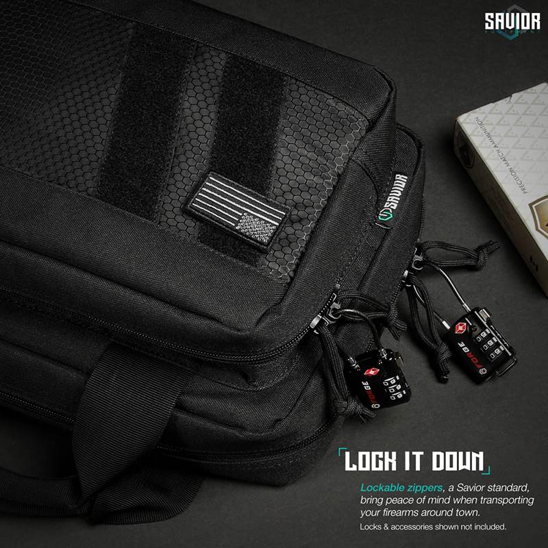 Vapenfodral Savior Equipment Specialist Pistol Case Svart