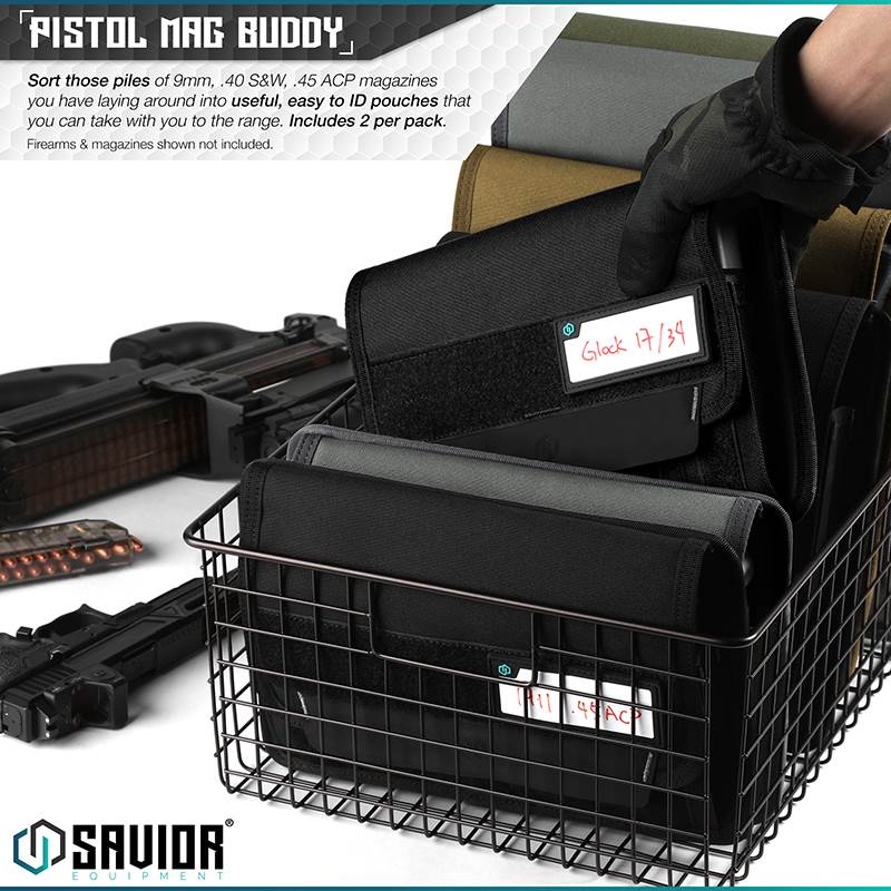 Väska Savior Equipment Mag Buddy Pistol Svart