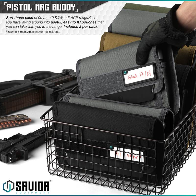 Väska Savior Equipment Mag Buddy Pistol Grå