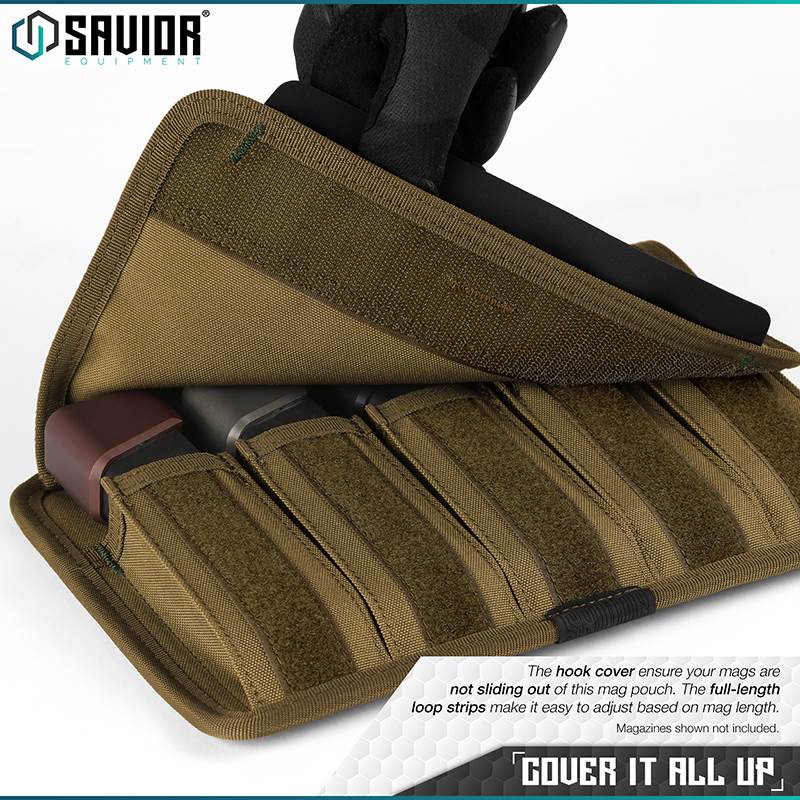 Väska Savior Equipment Mag Buddy Pistol Brun