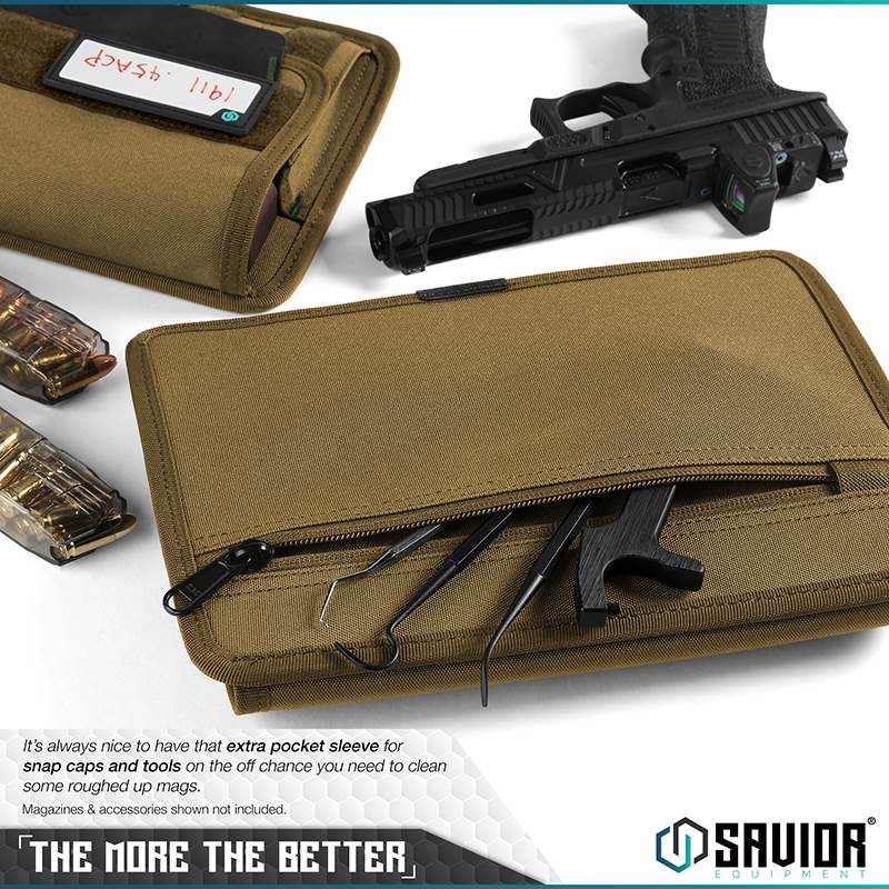 Väska Savior Equipment Mag Buddy Pistol Brun