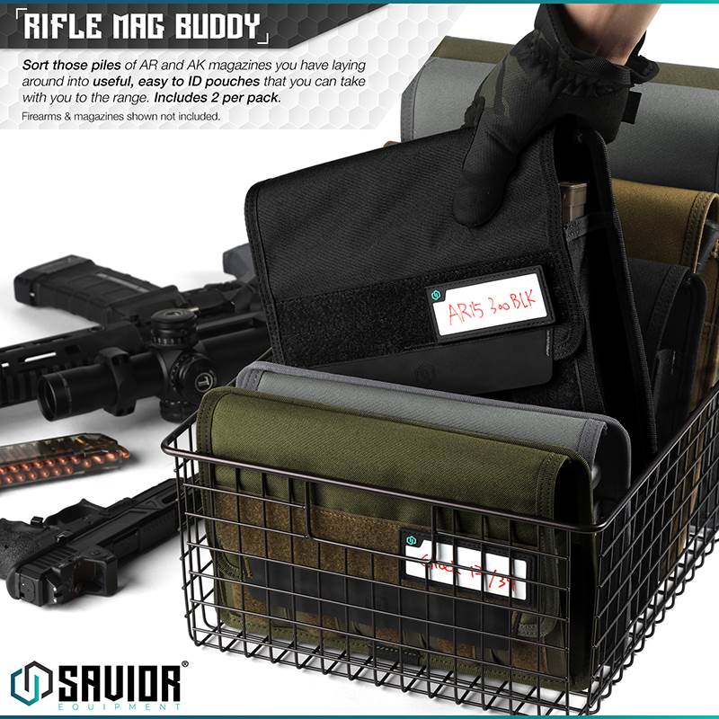Väska Savior Equipment Mag Buddy Rifle Svart