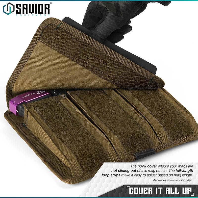 Väska Savior Equipment Mag Buddy Rifle Brun