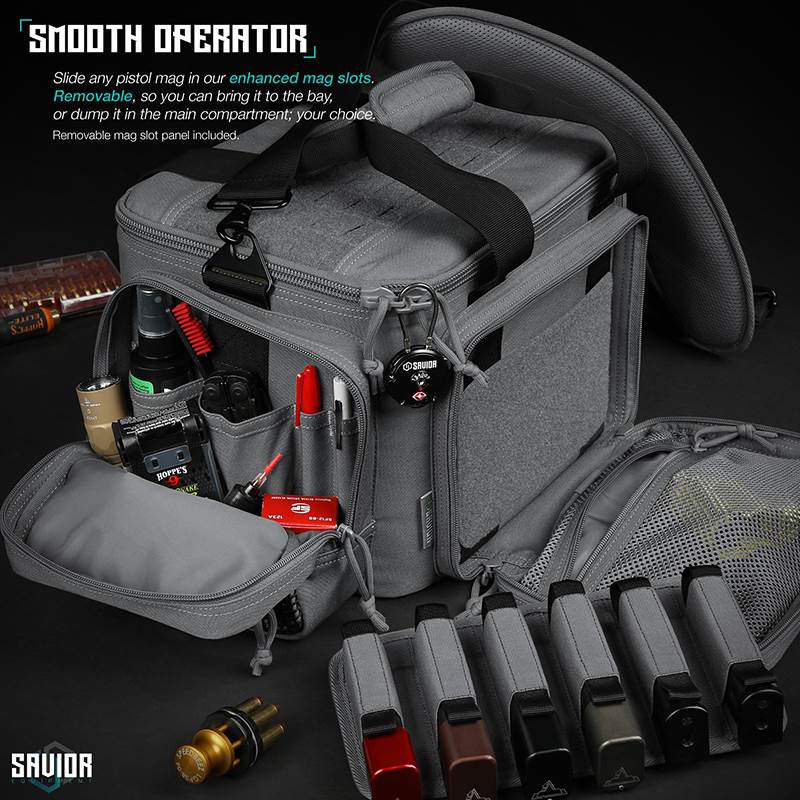 Väska Savior Equipment Specialist Range Bag Grå Sportec