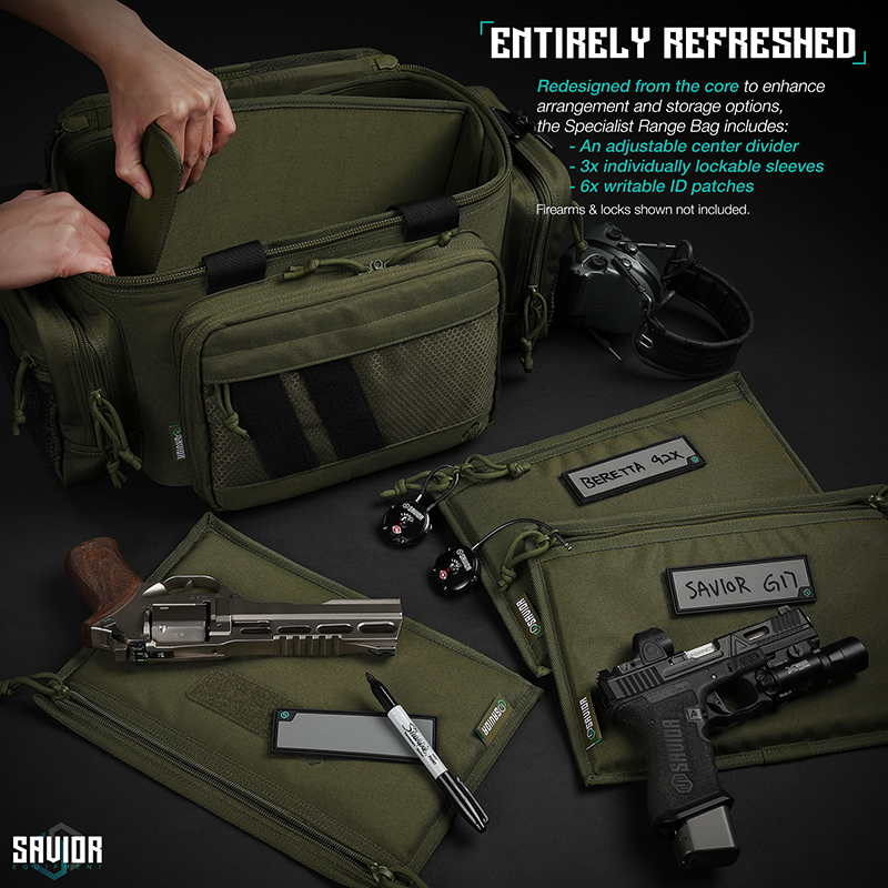Väska Savior Equipment Specialist Range Bag Grön