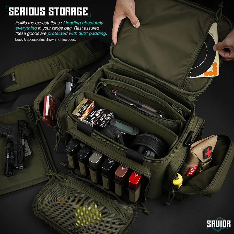 Väska Savior Equipment Specialist Range Bag Grön
