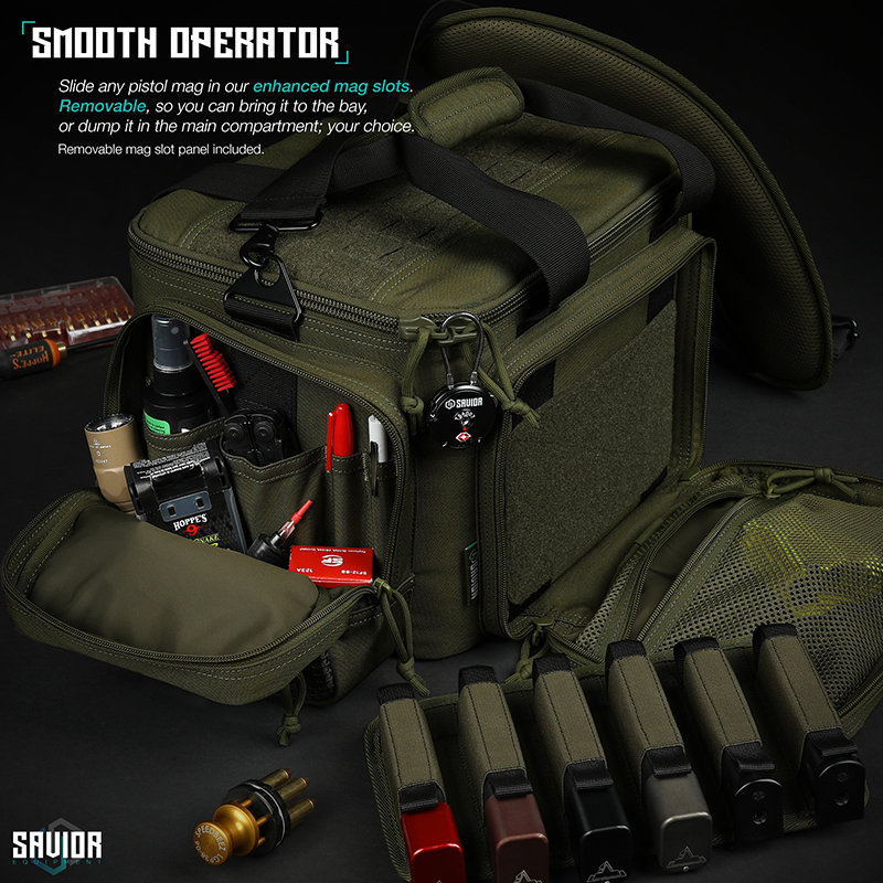 Väska Savior Equipment Specialist Range Bag Grön