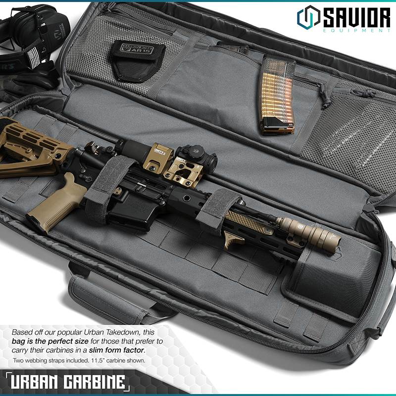 Väska Savior Equipment Urban Carbine Single Rifle Case Grå