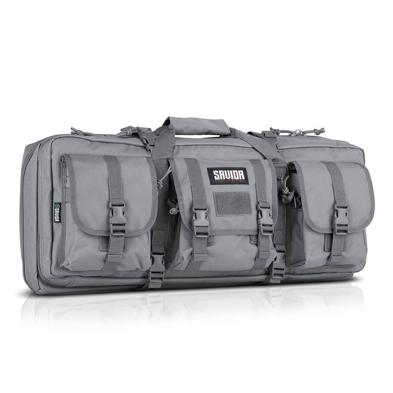 "Väska Savior Equipment American Classic 32"" Double Rifle Case Grå"