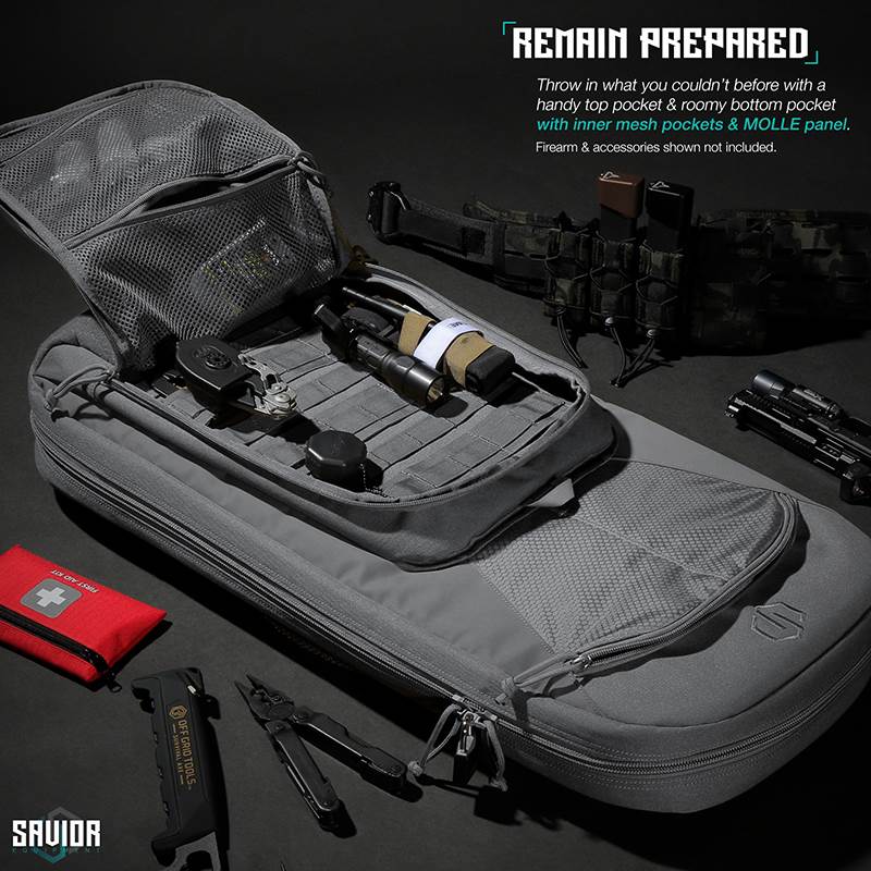 Väska Savior Equipment Specialist 30" Covert Single Rifle Case Grå