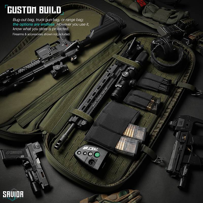 "Väska Savior Equipment Specialist 30"" Covert Single Rifle Case Grön"