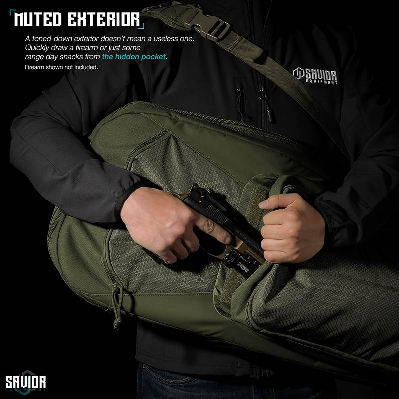 "Väska Savior Equipment Specialist 30"" Covert Single Rifle Case Grön"