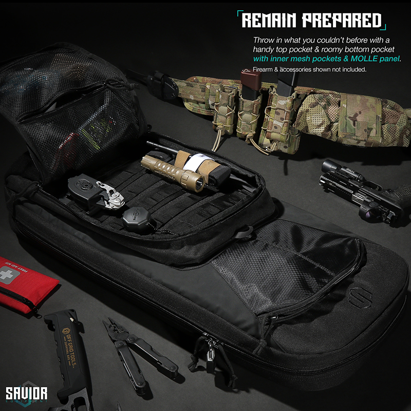 Väska Savior Equipment Specialist 38" Covert Single Rifle Case Svart