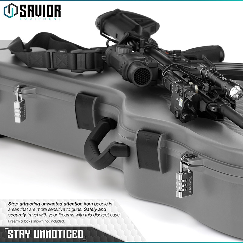 Väska Savior Equipment Ultimate Guitar Hard Case 45" Grå