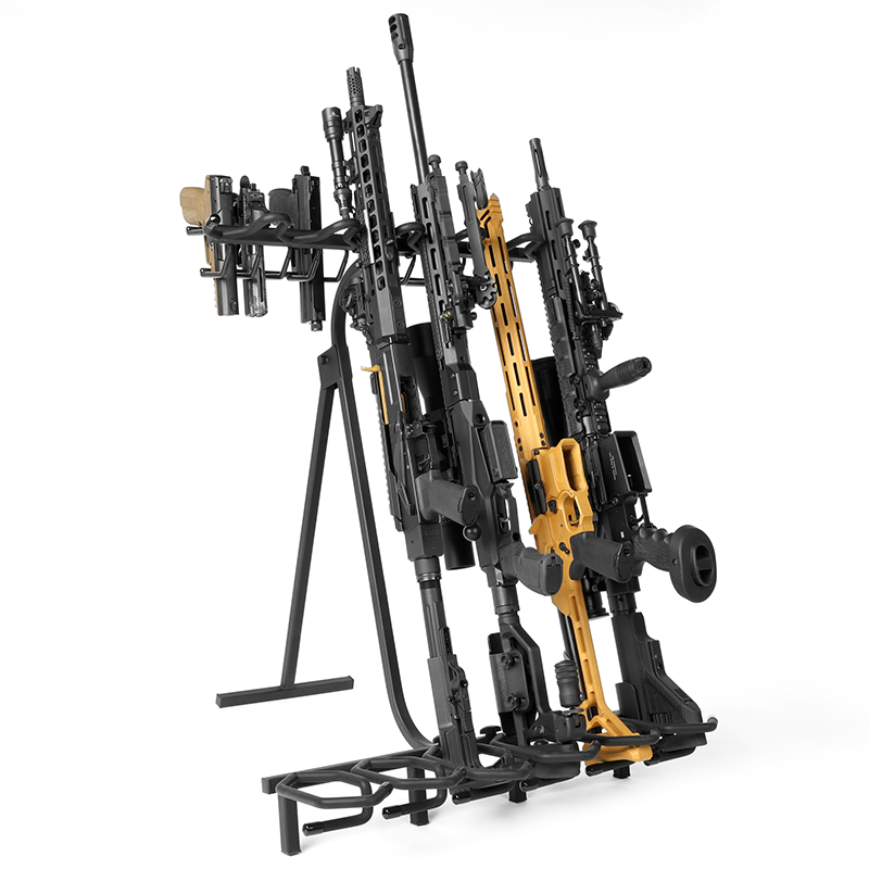 Vapenstöd Savior Equipment Mobile Firearm Rack Svart