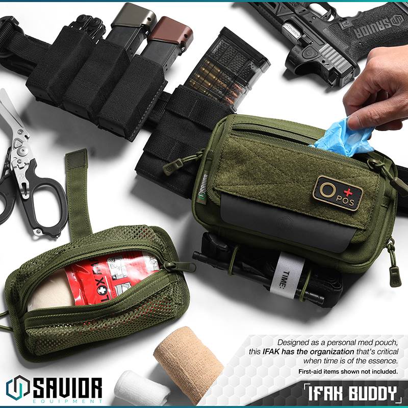 Väska Savior Equipment IFAK Buddy Grön