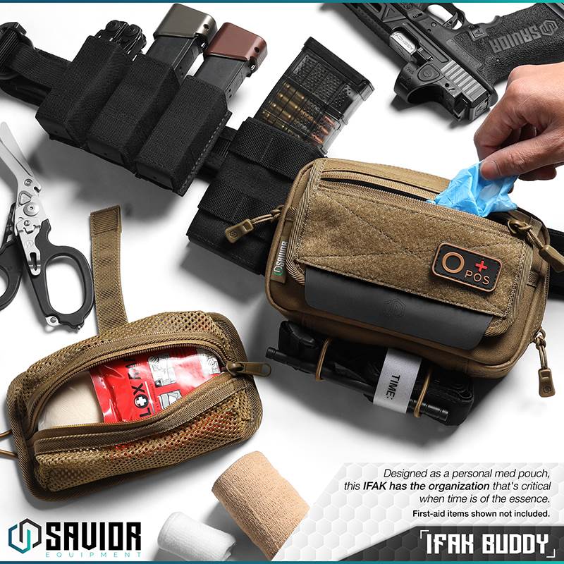 Väska Savior Equipment IFAK Buddy Brun