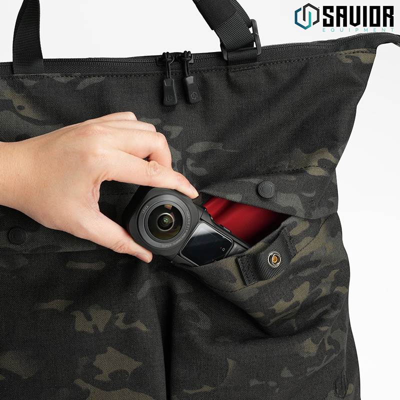 Väska Savior Equipment Dump Tote 2.0 Multicam/Röd