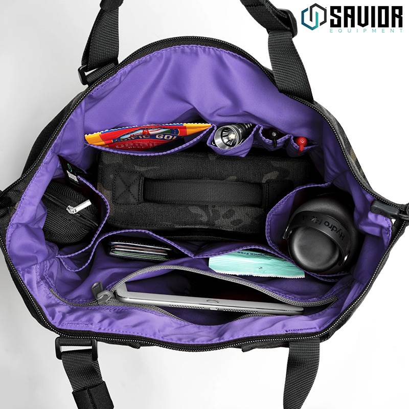 Väska Savior Equipment Dump Tote 2.0 Multicam/Lila