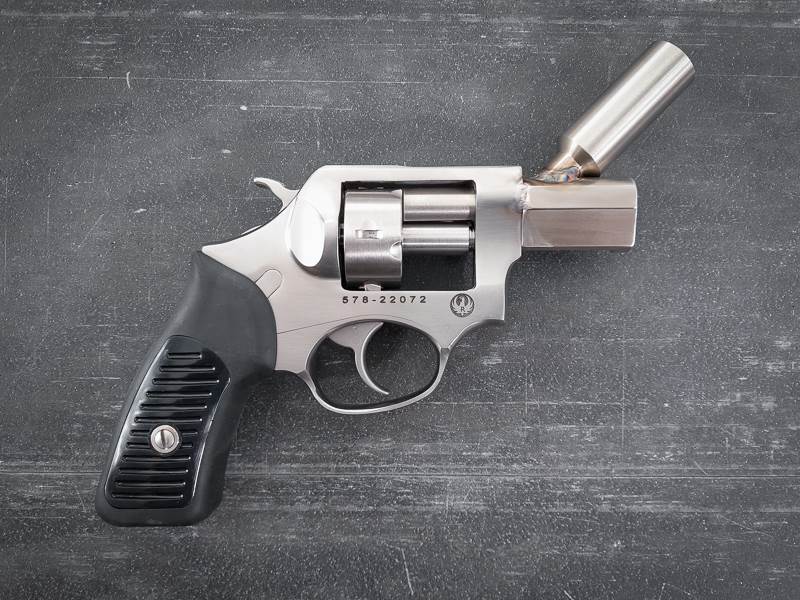 Signalrevolver 9mm knallpatron till Pyro, specialbyggd